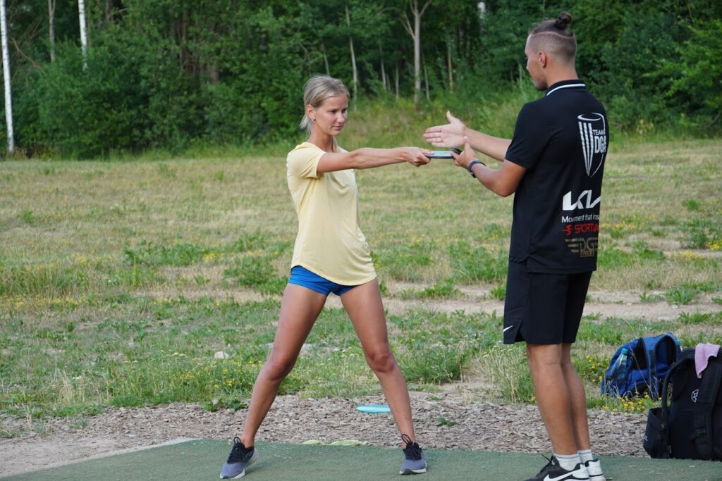 Personaaltreening discgolfis, discgolfi personaaltreening